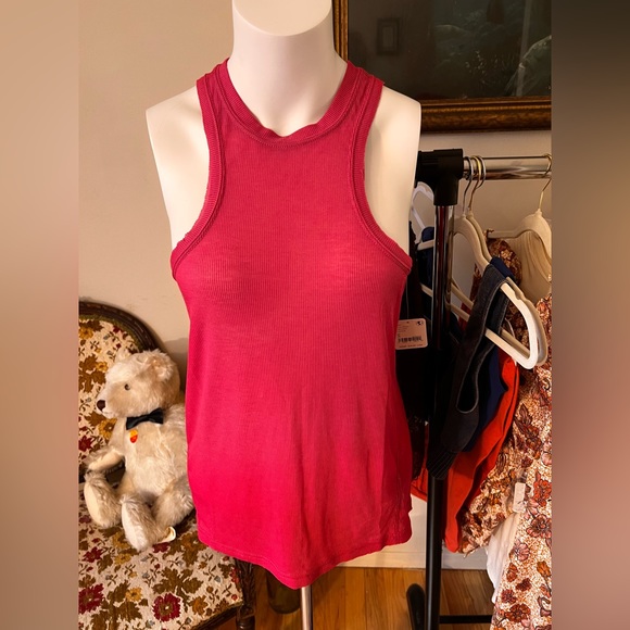 NWOT Free People Small Tank Top Ribbed, washed once and never worn! - Picture 1 of 4